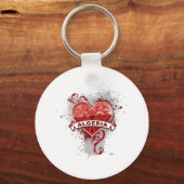 Herz Algerien Schlüsselanhänger (Vorderseite)