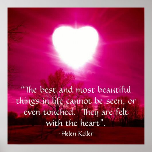 Herz am Feuer Poster (Vorne)