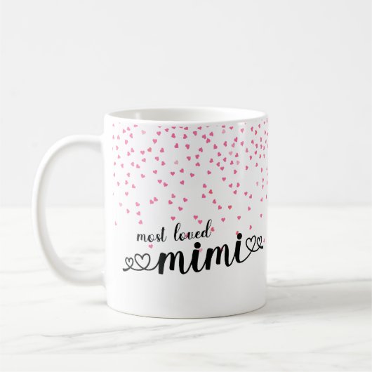 Herz am liebsten Mimi Kaffeetasse (Links)