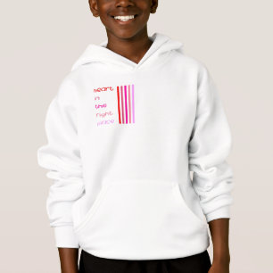 Herz am rechten Ort Hoodie