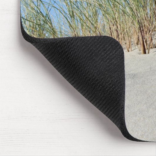 Herz am Strand Mousepad (Ecke)