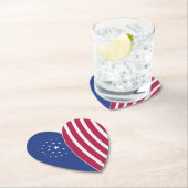 Herz Amerikas Untersetzer (Vor Ort)