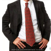 Herz an der Tafel Krawatte