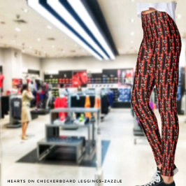 Herz an der Tafel Leggings