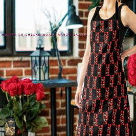 Herz an der Tafel Schürze