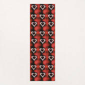 Herz an der Tafel Yogamatte (Vorderseite)