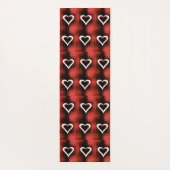 Herz an der Tafel Yogamatte (Rückseite)