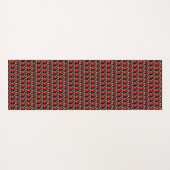 Herz an der Tafel Yogamatte (Rückseite (Horizontal))