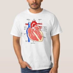 Herz-Anatomie-Aussenseiter T-Shirt
