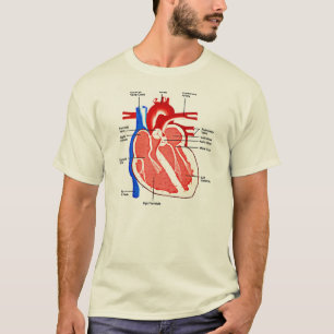 Herz-Anatomie-Aussenseiter T-Shirt
