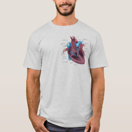 Herz-Anatomie-lustiges Shirt
