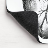 Herz-Anatomie-Wissenschaft Mousepad (Ecke)