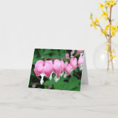 Herz-Anmerkungs-Karte Karte (Gelbe Blume)