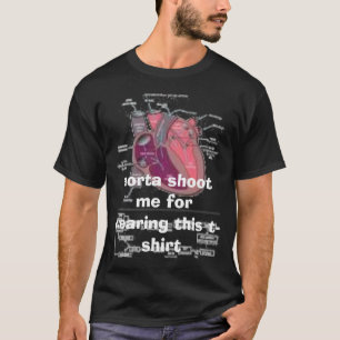 Herz, Aorta schießen mich für das Tragen dieses  T-Shirt