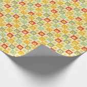 Herz Äpfel Geschenkpapier (Ecke)