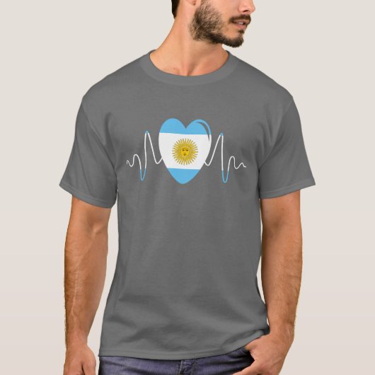 Herz Argentiniens T-Shirt (Vorderseite)