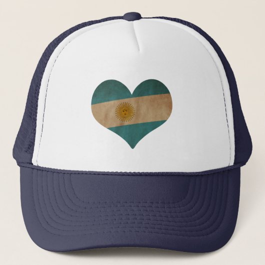 Herz Argentiniens Truckerkappe (Vorderseite)