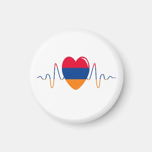Herz Armeniens Magnet (Vorne)