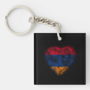 Herz Armeniens Schlüsselanhänger