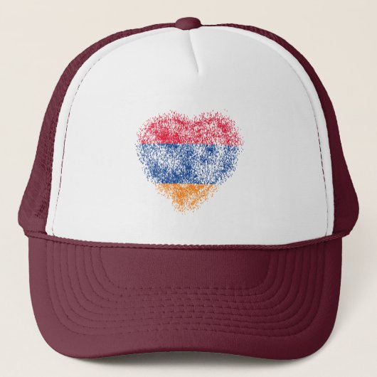 Herz Armeniens Truckerkappe (Vorderseite)