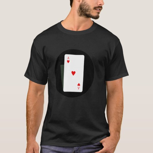 Herz-Ass T-Shirt (Vorderseite)