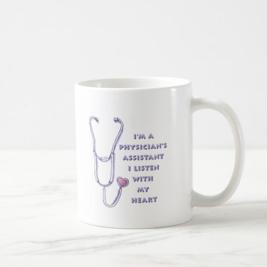 Herz-Assistent-Arzt-Mug Kaffeetasse (Rechts)