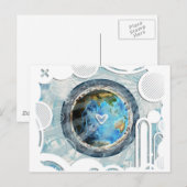 Herz auf Erden Postkarte (Vorne/Hinten)