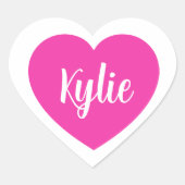   Herz-Aufkleber (Vorderseite)