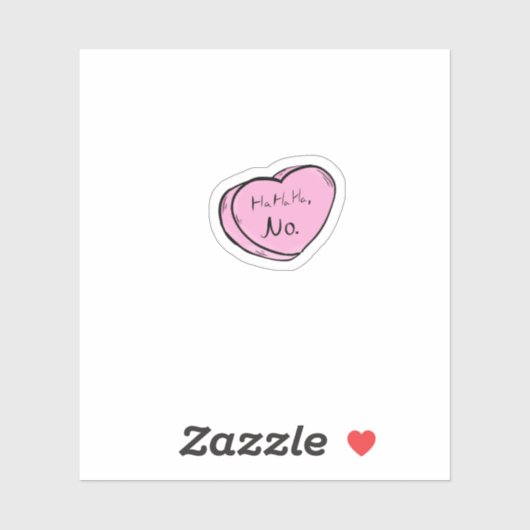 Herz Aufkleber (Blatt)