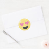 Herz-Augen-Liebe Emoji Stickers (Umschlag)
