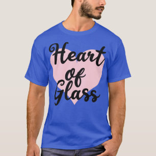 Herz aus Glas schwarz T-Shirt