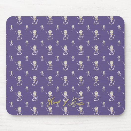 Herz aus Gold-Mauspad Mousepad (Vorne)