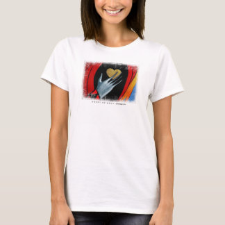 Herz aus Gold T-Shirt