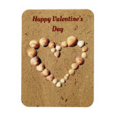 Herz aus Seashells Magnet (Vertikal)