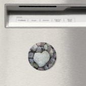 Herz aus Stein Magnet (In Situ (Geschirrspüler))