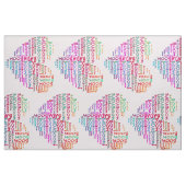 Herz Badaboom + Ihr Hintergrund & Ideen Stoff (Fat Quarter (45,7 x 55,9 cm))