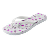 Herz Badesandalen (Schrägansicht)