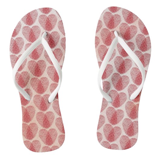Herz Badesandalen (Fußbett)