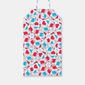 Herz, Ballons und Herzkorb Geschenkanhänger (Rückseite)