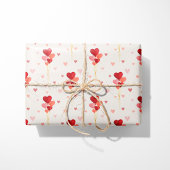 Herz Balloons Geschenkpapier