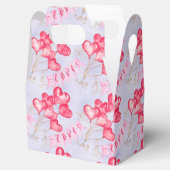 Herz Balloons Geschenkschachtel (Geöffnet)