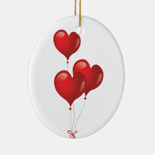 Herz Balloons Ornament (Rechts)