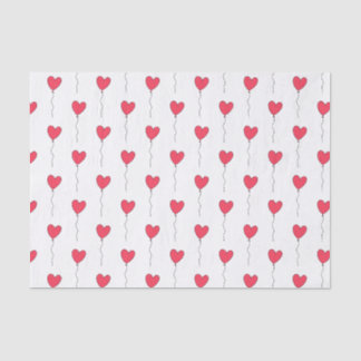Herz Balloons Seidenpapier