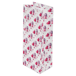 Herz Balloons Valentine Geschenktüte Für Weinflaschen