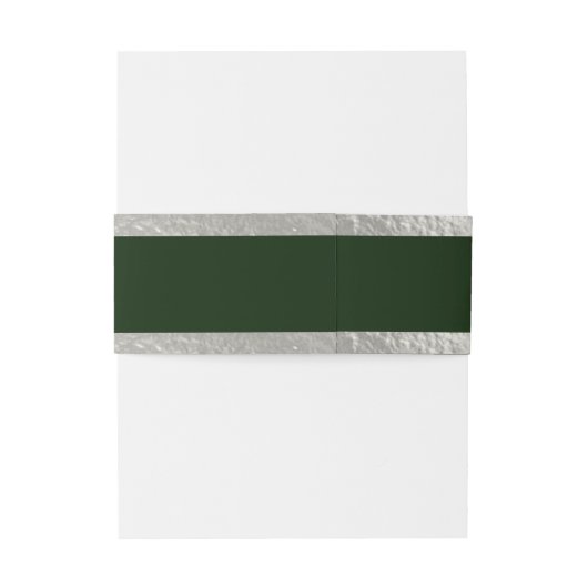 Herz & Band - Smaragd/Silber (Rückseitenbeispiel)