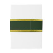 Herz & Band - Smarald/Gold (Rückseitenbeispiel)