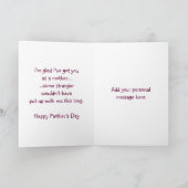 Herz-Bär Mother´s Tag Karte (Innenseite)