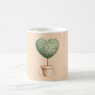 Herz Baum Liebe Kaffeetasse