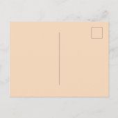 Herz Baum Liebe Postkarte (Rückseite)