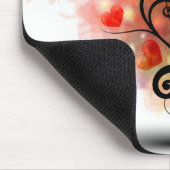 Herz-Baum Mousepad (Ecke)